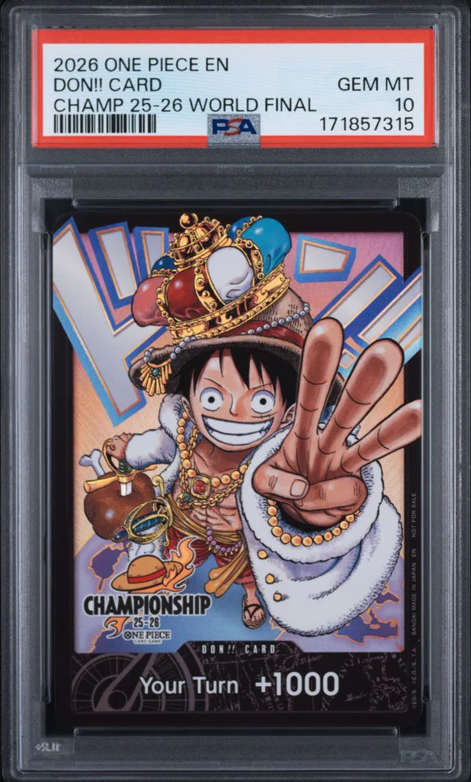 2026 #NA Don!! Card PSA 10 One P