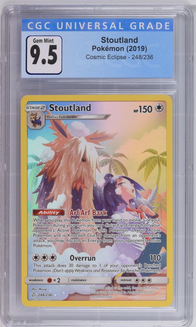 2019 #248 Stoutland CGC 10 Cosmic Eclipse - English