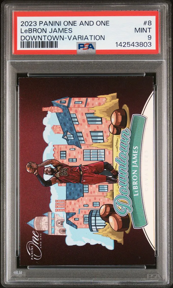 2023 #8 LeBron James PSA 9 Panin