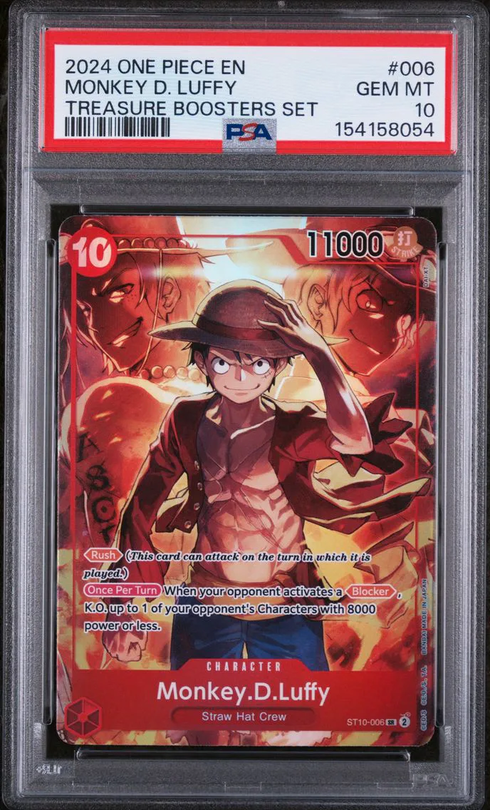 2024 #006 Monkey D. Luffy PSA 10 One Piece Promos
