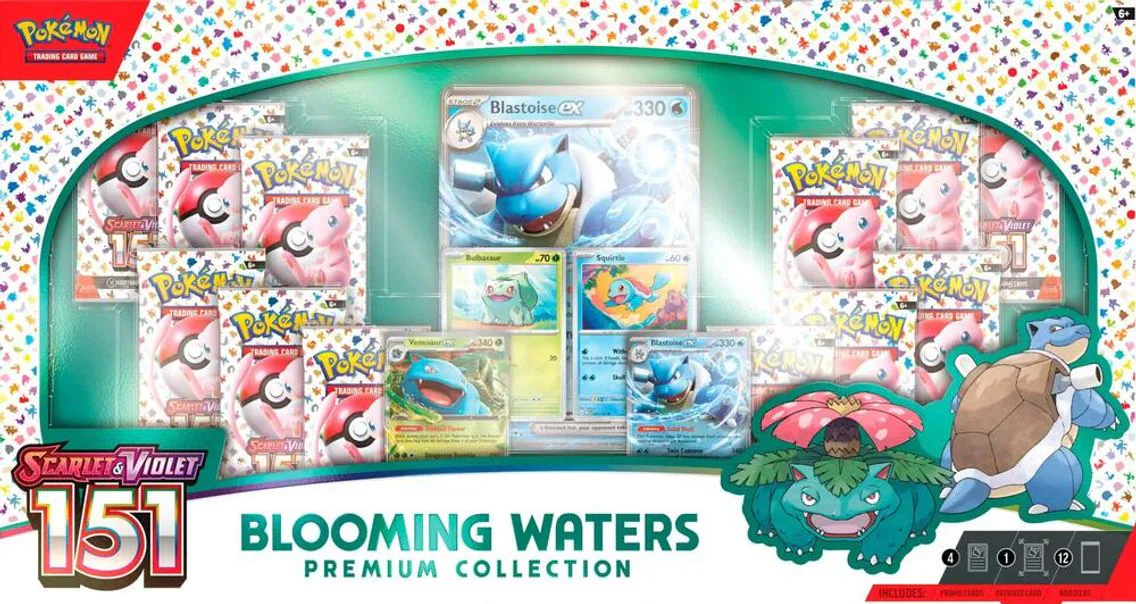 Pokemon TCG: Blooming Waters 151 Premium Collection