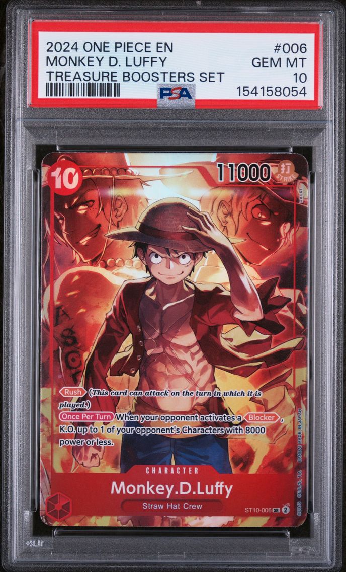 2024 #006 Monkey D. Luffy PSA 10 One Piece Promos