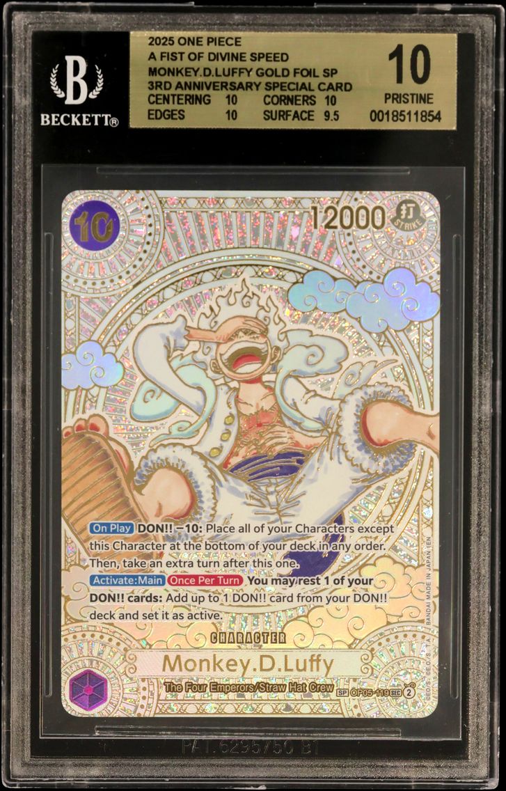 2025 #OP05119 Monkey.D.Luffy GOL
