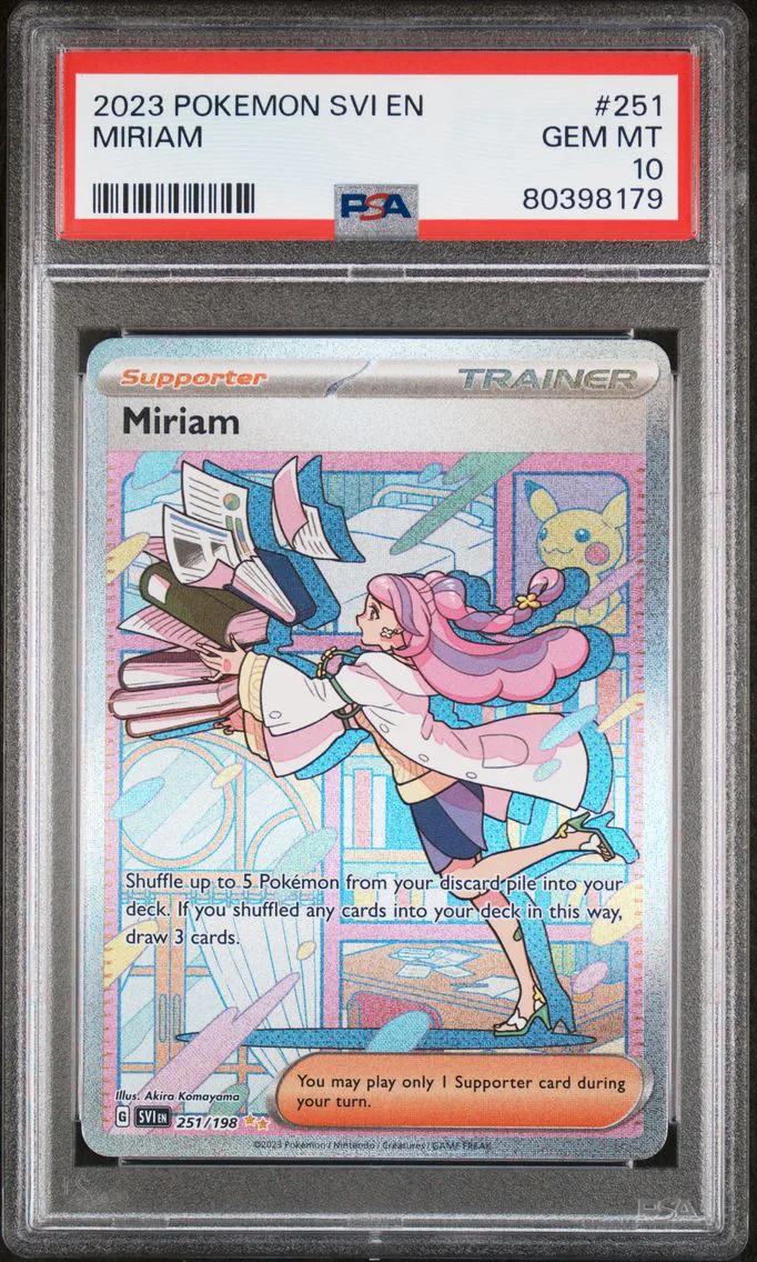 2023 #251 Miriam PSA 10 Svi EN-Scarlet & Violet