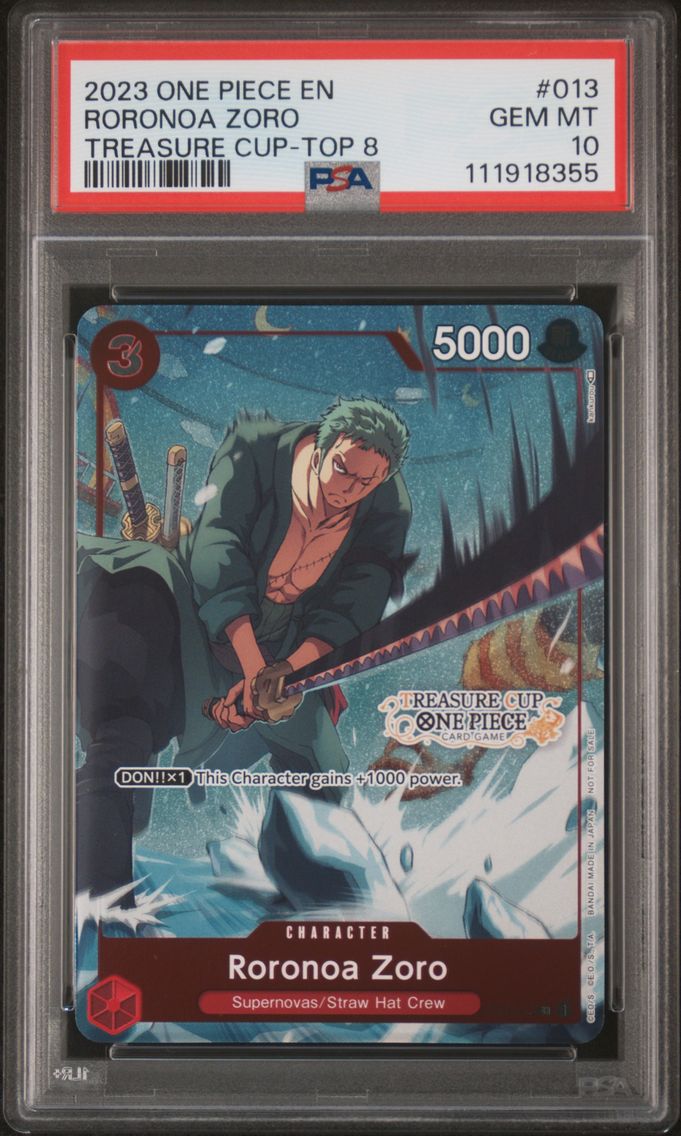 2023 #013 Roronoa Zoro PSA 10 One Piece Promos