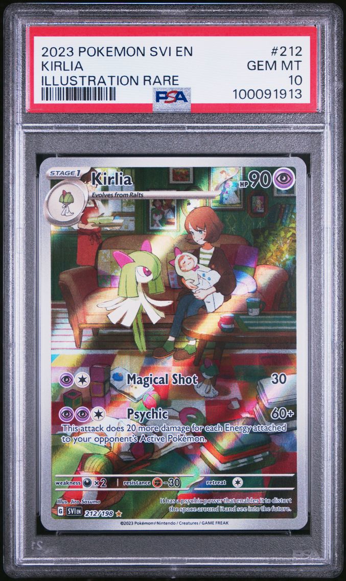 2023 #212 Kirlia PSA 10 Svi EN-Scarlet & Violet