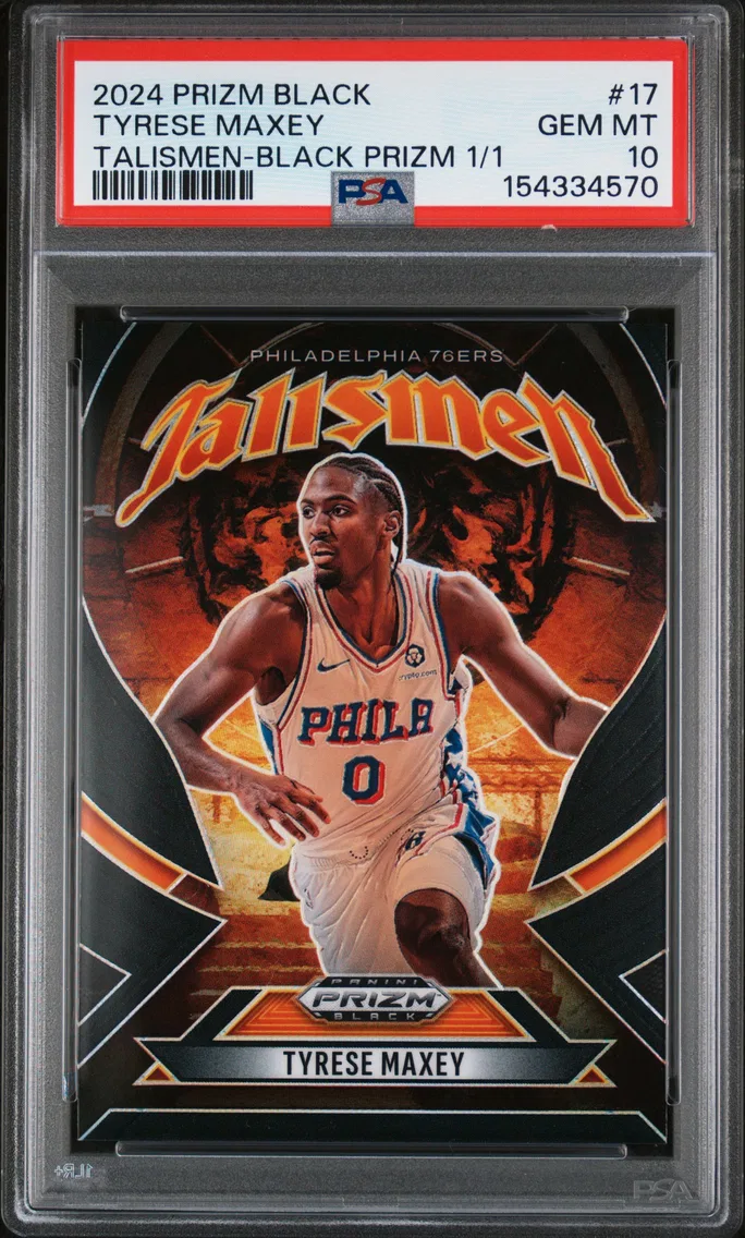 2024 #17 Tyrese Maxey PSA 10 Pan