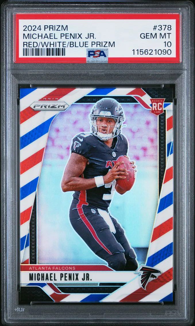 2024 #378 Michael Penix Jr. PSA 10 Panini Prizm