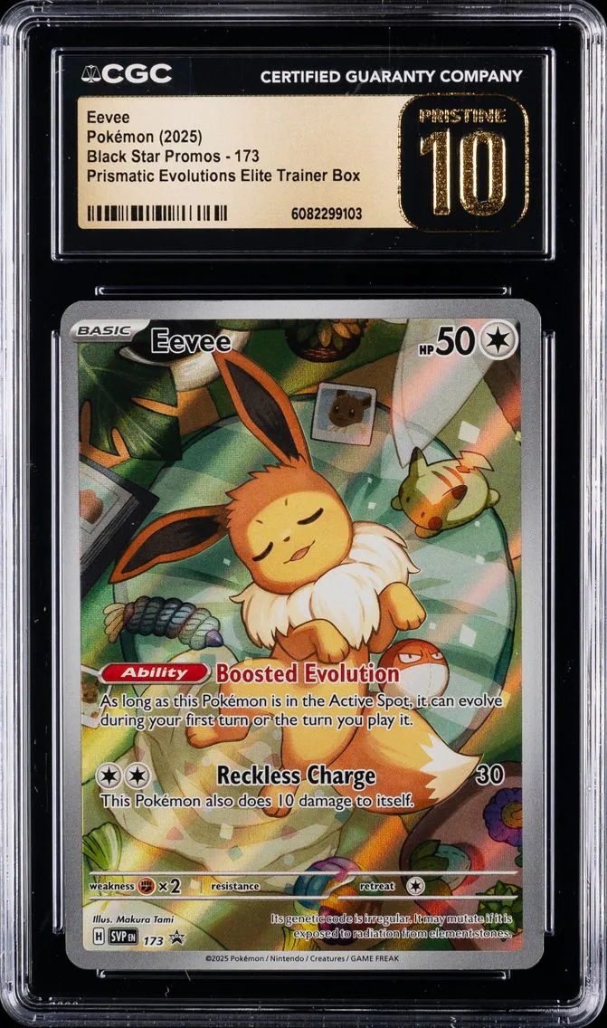 2025 #173 Eevee CGC 10 Pristine