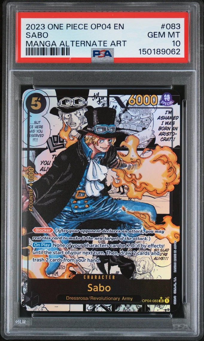 2023 #083 Sabo PSA 10 One Piece