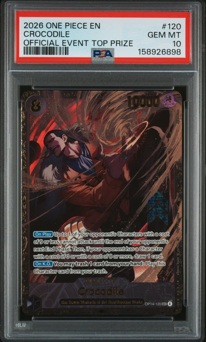 2026 #120 Crocodile PSA 10 One P