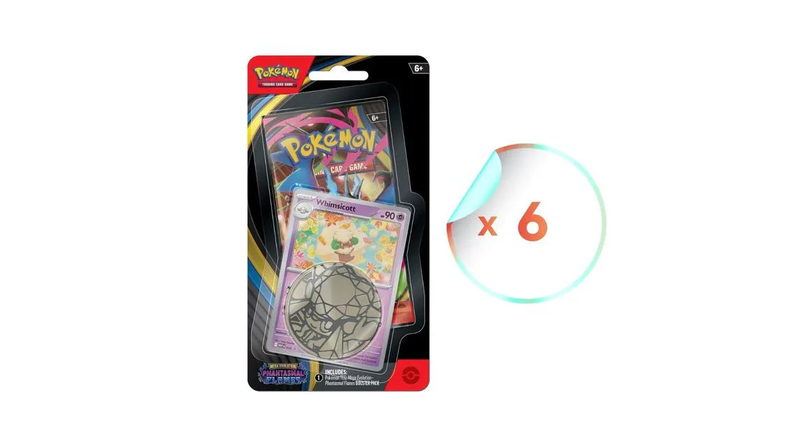 x6 Phantasmal Flames Checklane Blister (ASSORTED)