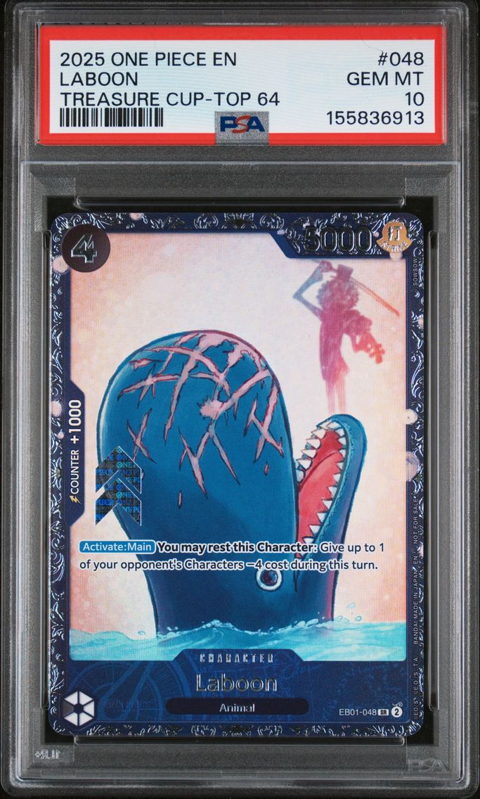 2025 #048 Laboon PSA 10 One Piece Promos