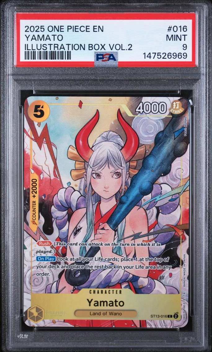 2025 #016 Yamato PSA 9 One Piece Promos