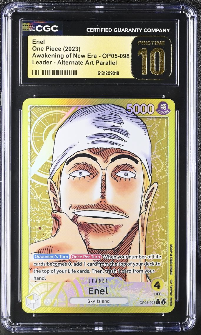2023 #OP05-098 Enel CGC 10 Pristine Awakening of the New Era (OP05) - English