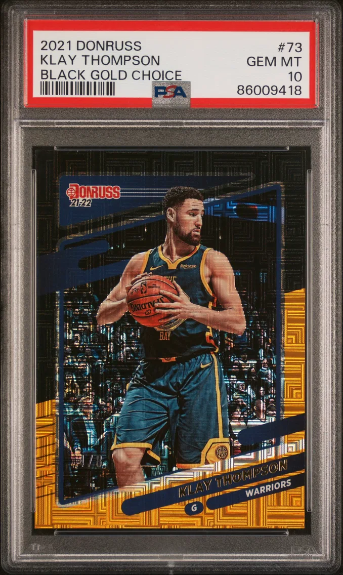 2021 #73 Klay Thompson PSA 10 Pa