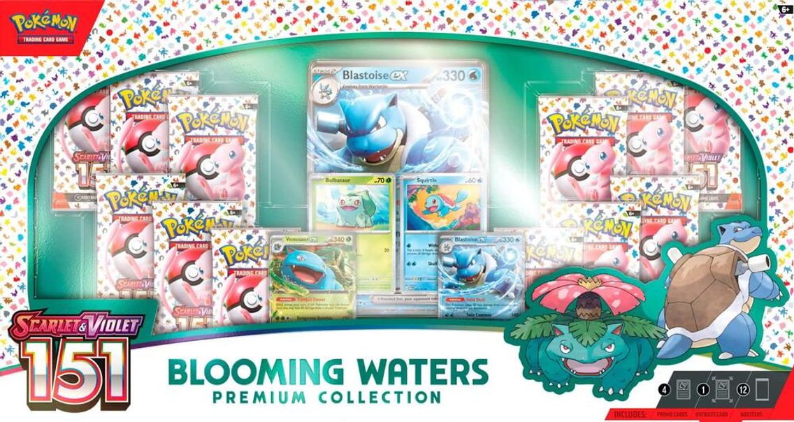 Pokemon TCG: Blooming Waters 151 Premium Collection