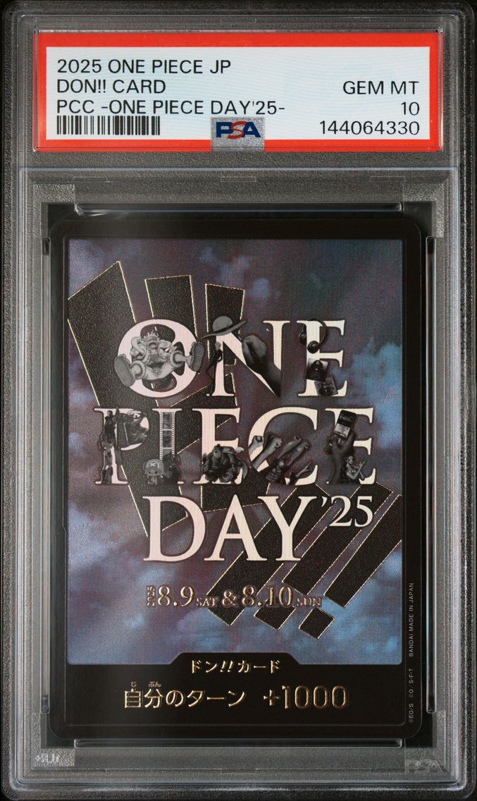 2025 #NA Don!! Card PSA 10 Japanese Premium Card Collection - Day'25- One Piece