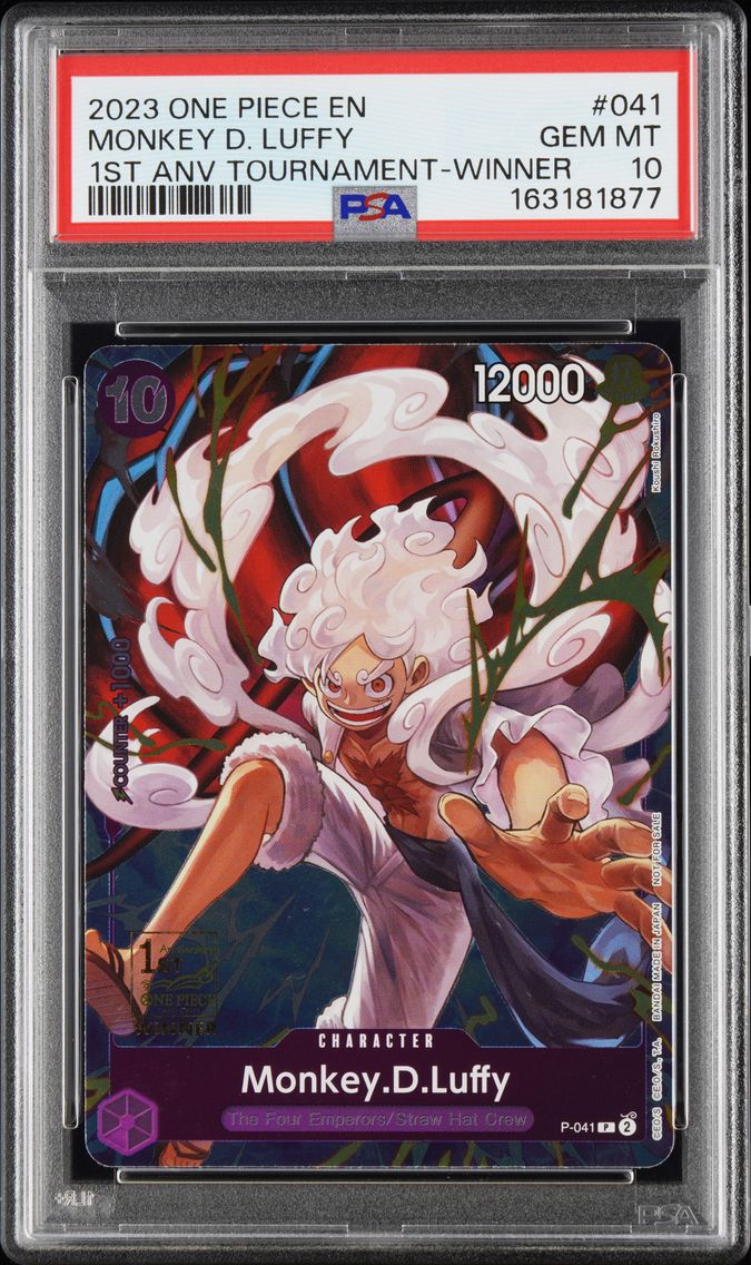 2023 #041 Monkey D. Luffy PSA 10 One Piece Promos