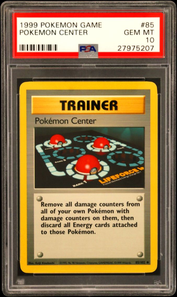 1999 #85 Pokemon Center PSA 10 Game