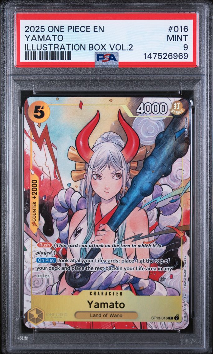 2025 #016 Yamato PSA 9 One Piece Promos