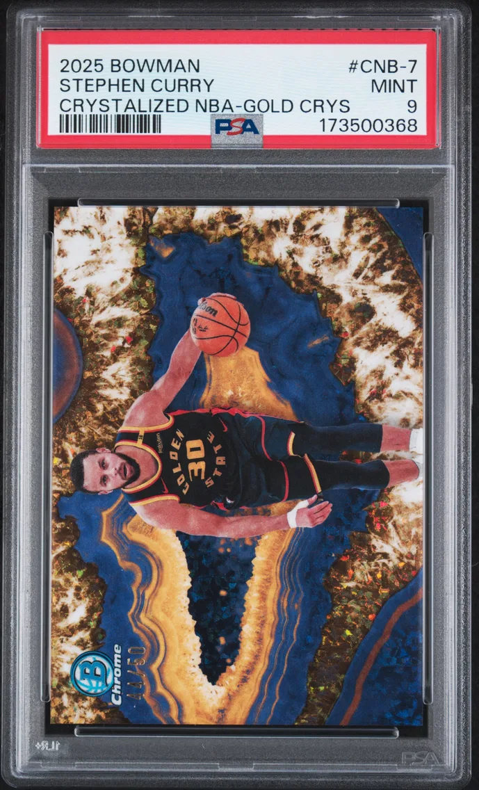 2025 #CNB-7 Stephen Curry PSA 9
