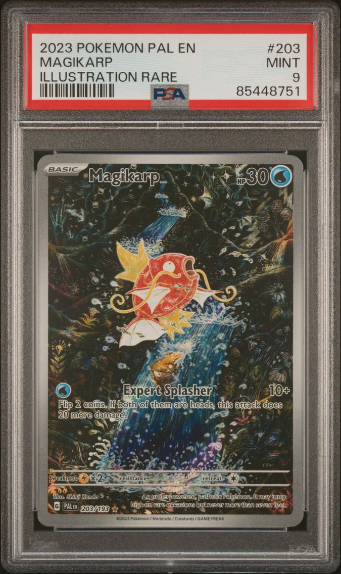 2023 #203 Magikarp PSA 9 Pal EN-Paldea Evolved Pokemon