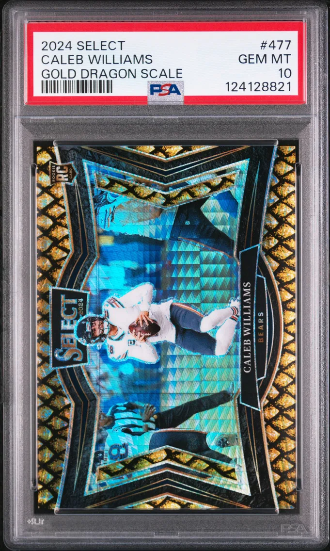 2024 #477 Caleb Williams PSA 10
