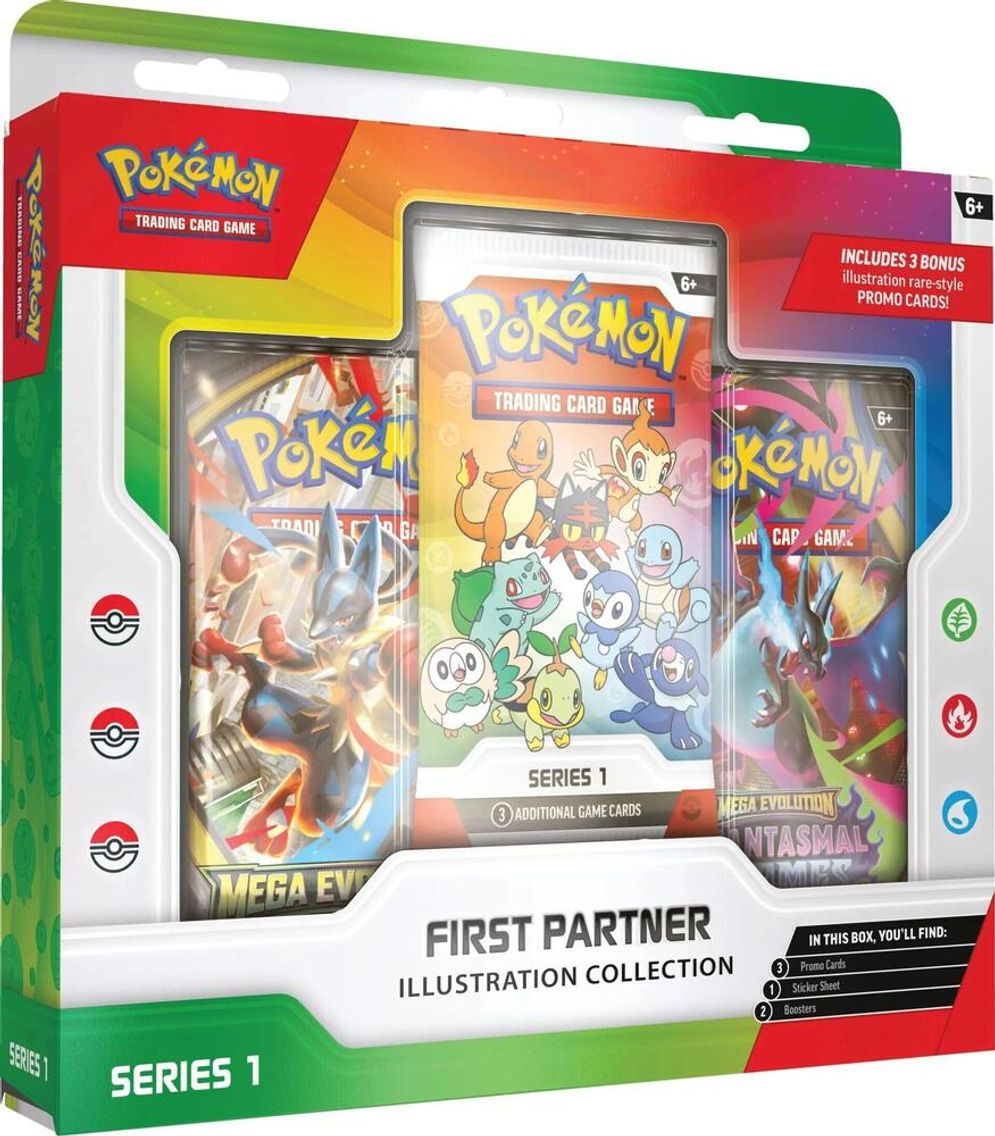 Pokemon TCG: First Partner Illustration Collection - Series 1