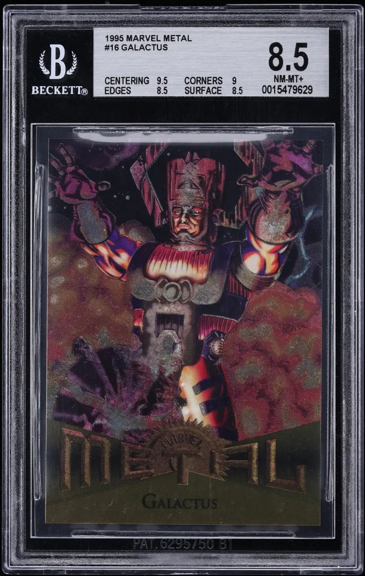 1995 #16 Marvel Metal Galactus NM-MT+ BGS 8.5