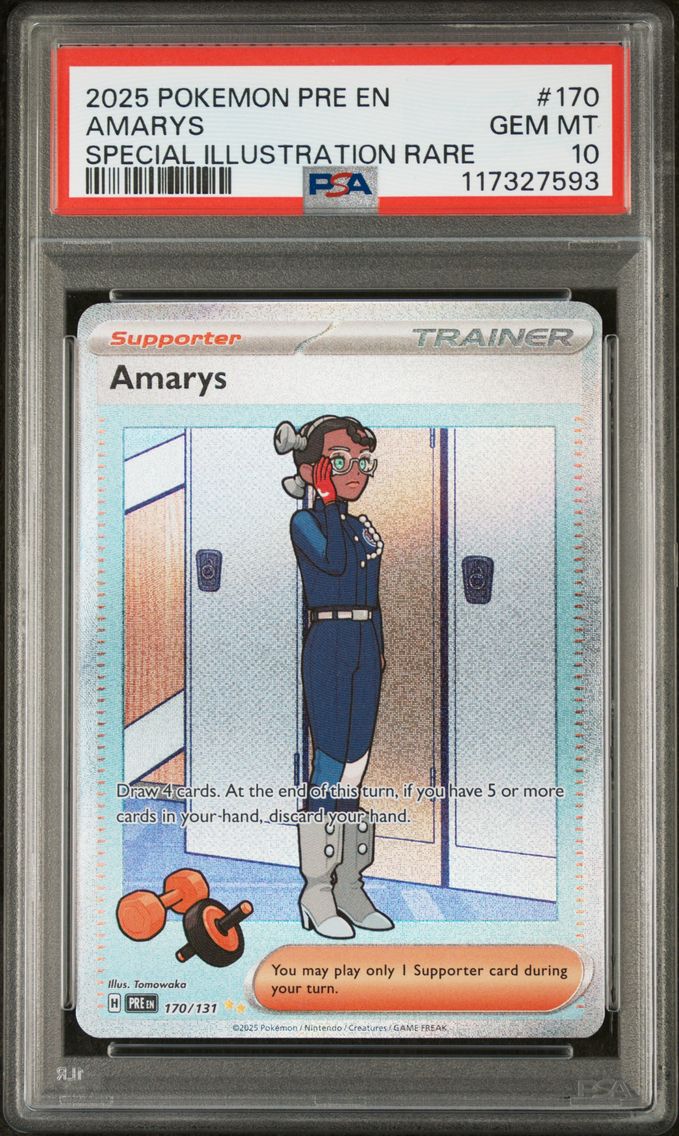 2025 #170 Amarys PSA 10 Pre EN-Prismatic Evolutions