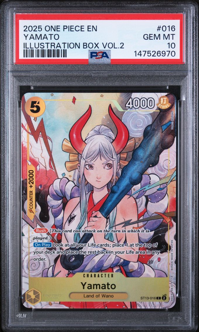 2025 #016 Yamato PSA 10 One Piece Promos