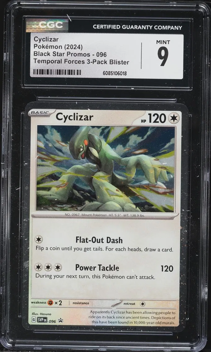 2023 #096 Cyclizar CGC 9 Black Star Promos - Scarlet & Violet SVP EN - English Pokemon