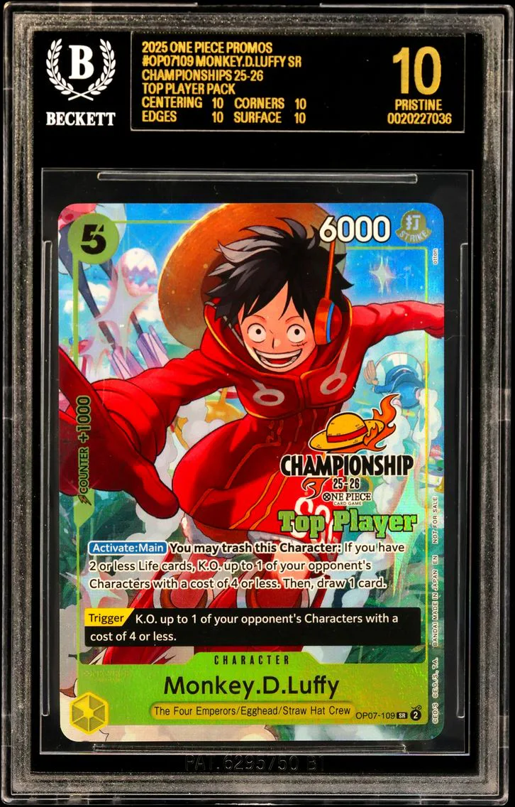 2025 #OP07109 Monkey.D.Luffy SR/