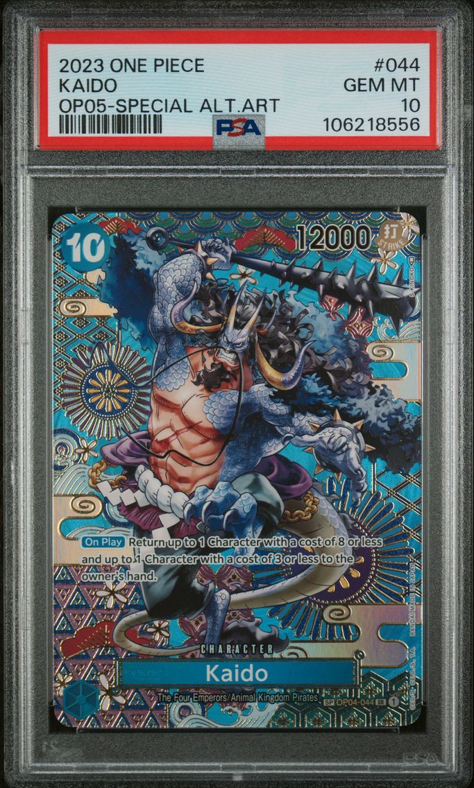 2023 #044 Kaido PSA 10 OP05-Awakening of the New Era One Piece