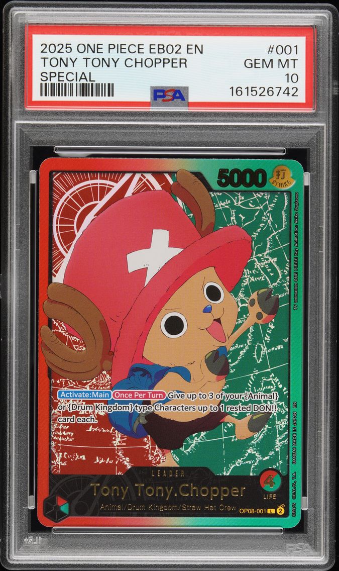 2025 #001 Tony Tony Chopper PSA