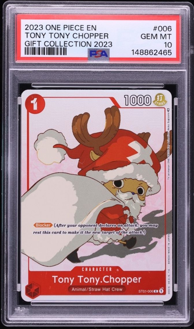 2023 #ST01-006 Tony Tony Chopper PSA 10 One Piece Gift Collection