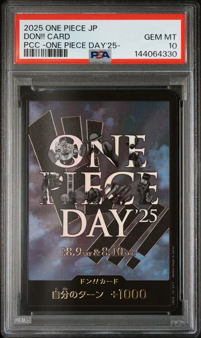 2025 #NA Don!! Card PSA 10 Japanese Premium Card Collection - Day'25- One Piece