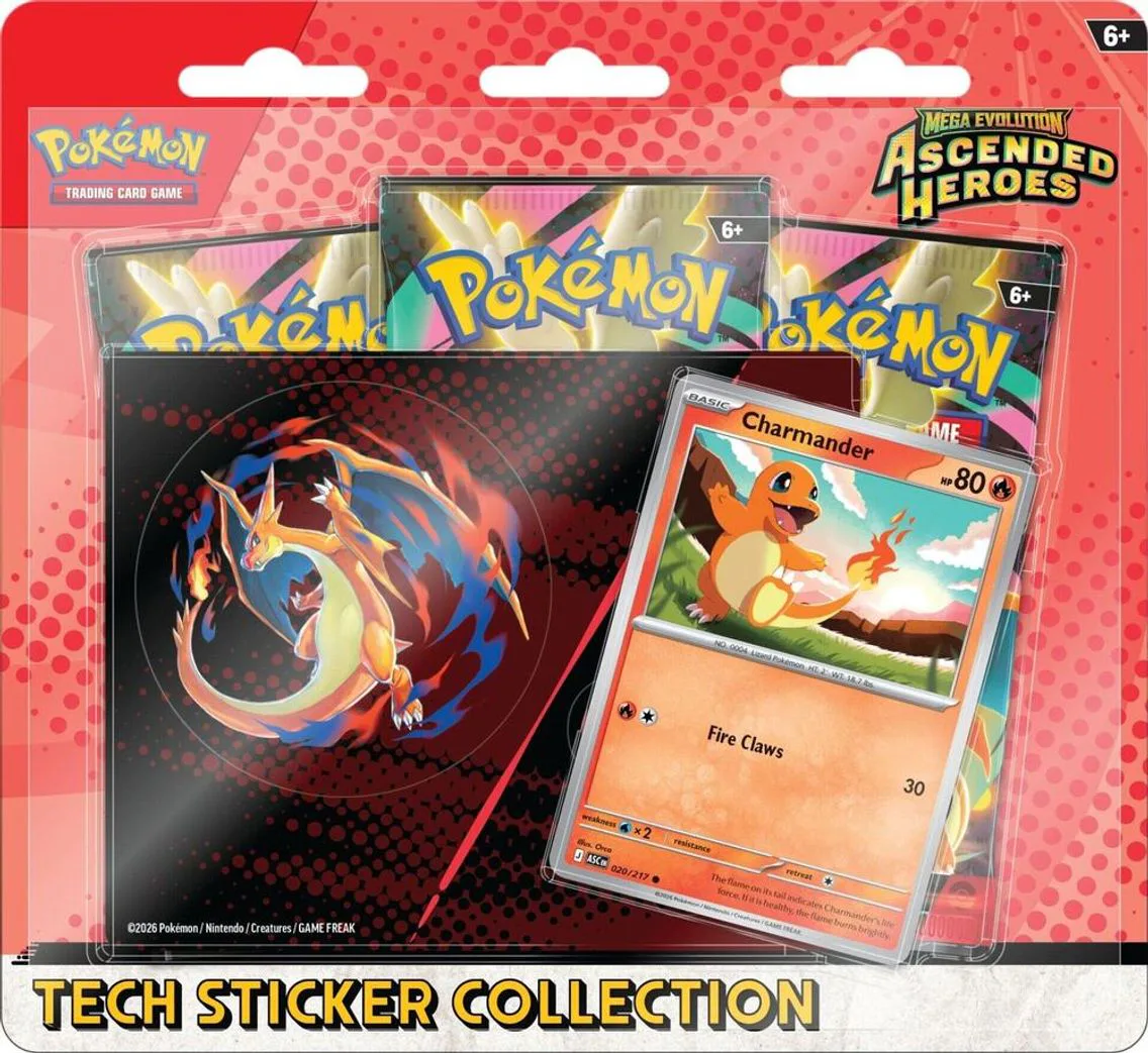 x2 Ascended Heroes Tech Sticker (ASSORTED)