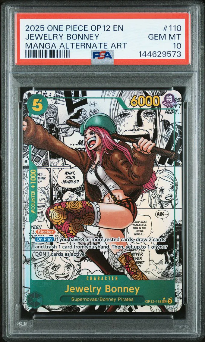 2025 #118 Jewelry Bonney PSA 10