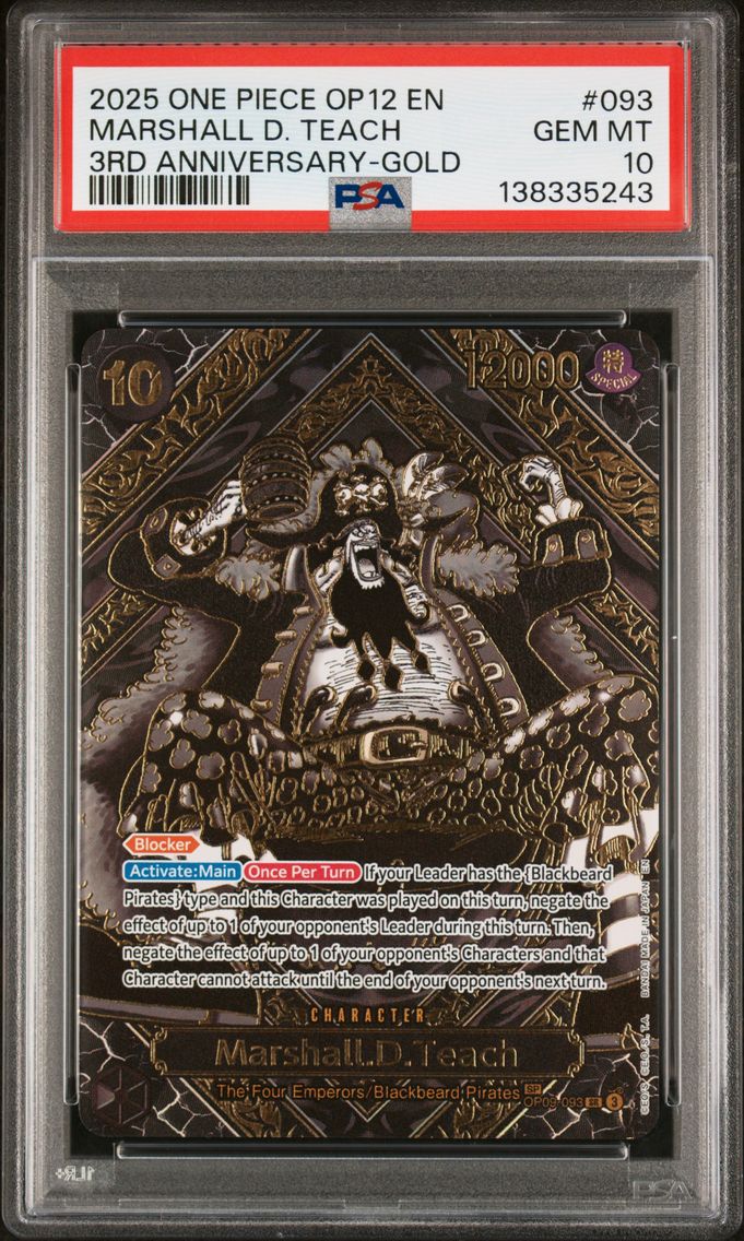 2025 #093 Marshall D. Teach PSA