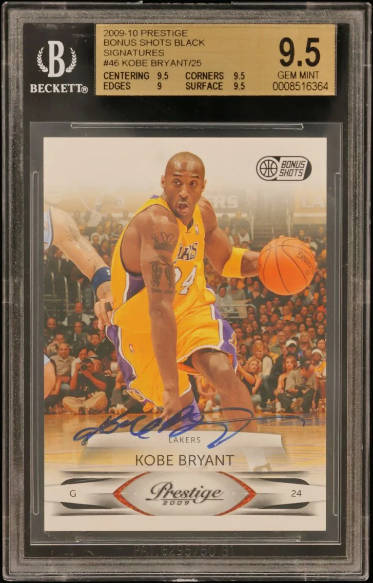 2009 #46 Kobe Bryant/25 BGS 9.5
