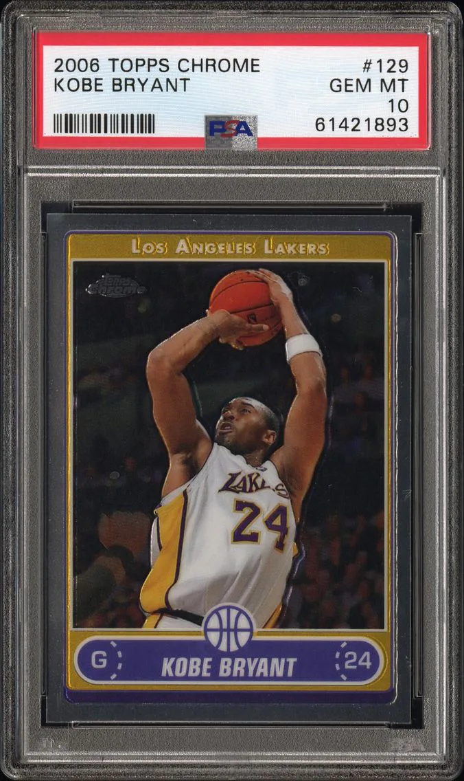 2006 #129 Kobe Bryant PSA 10 Top