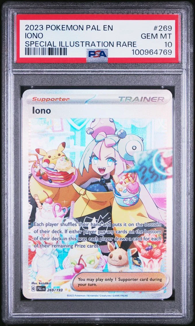 2023 #269 Iono PSA 10 Pal EN-Paldea Evolved