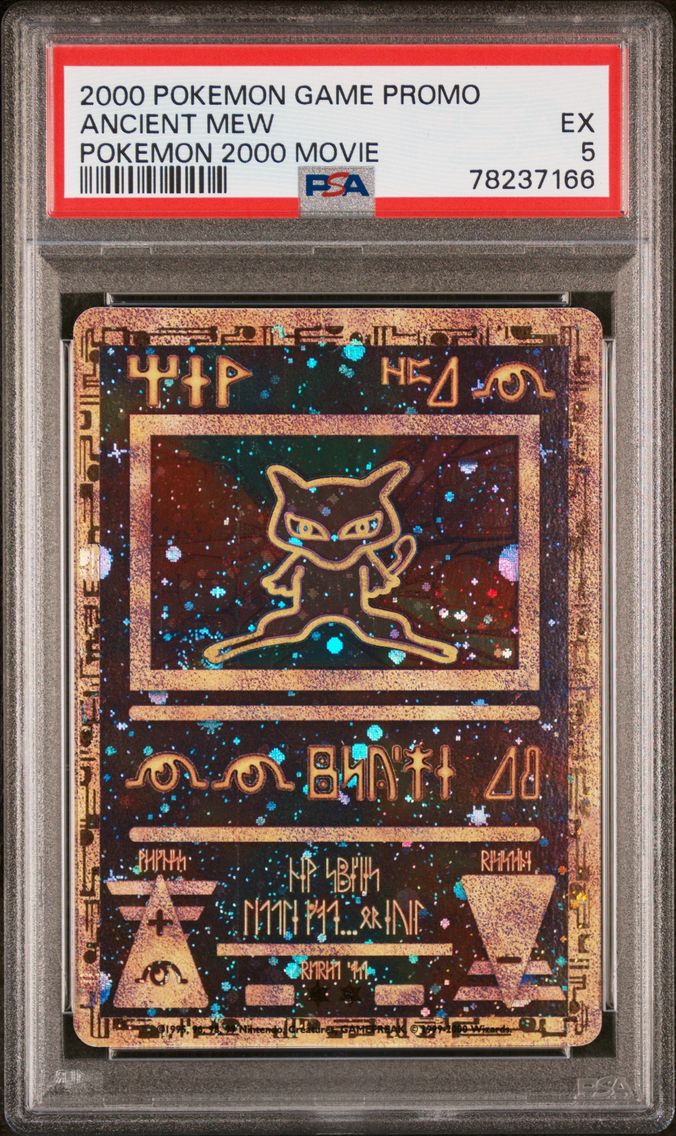 2000 #NA Ancient Mew PSA 5 Game Movie