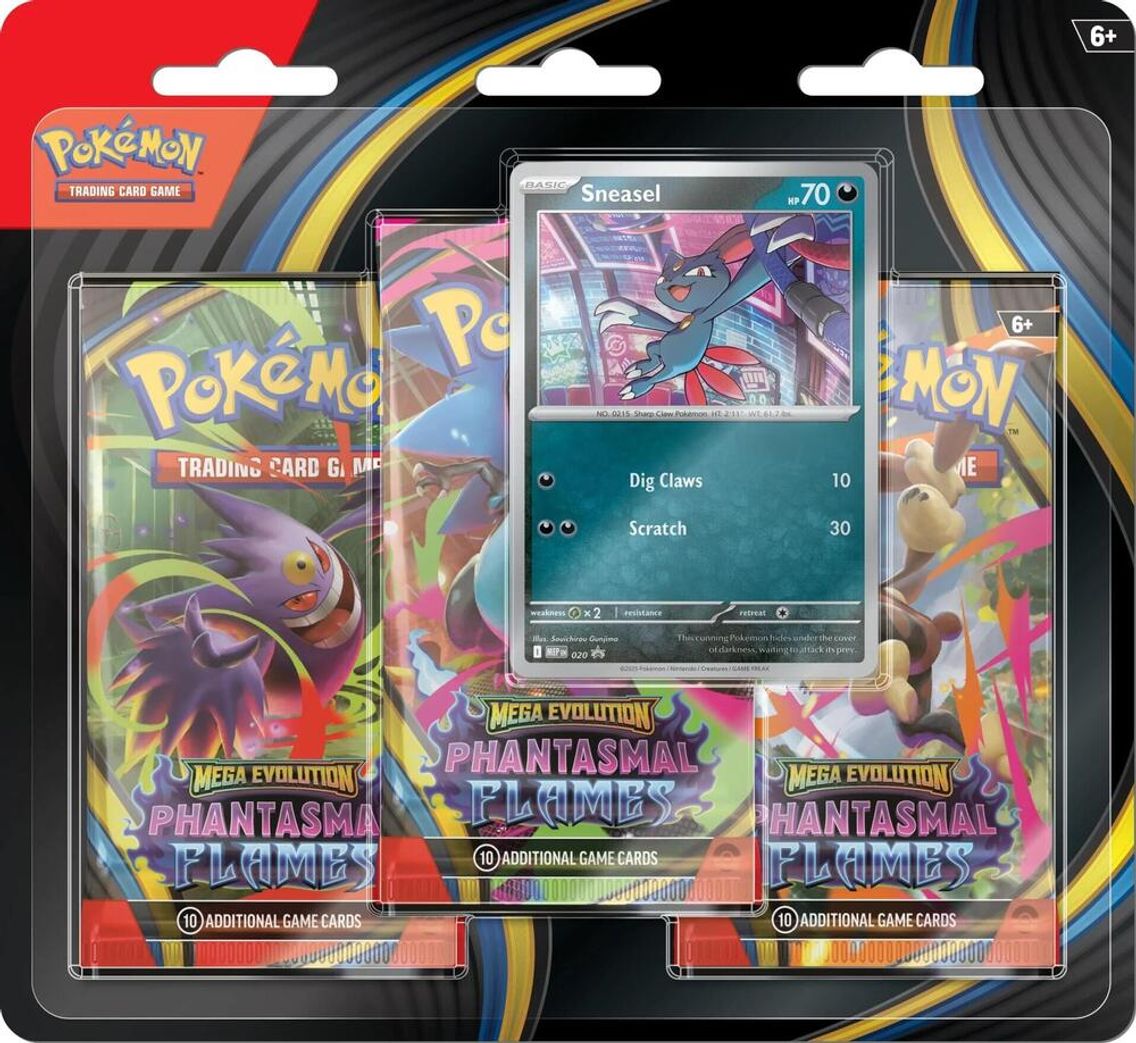 ME02 Phantasmal Flames 3 Pack Blister (ASSORTED)
