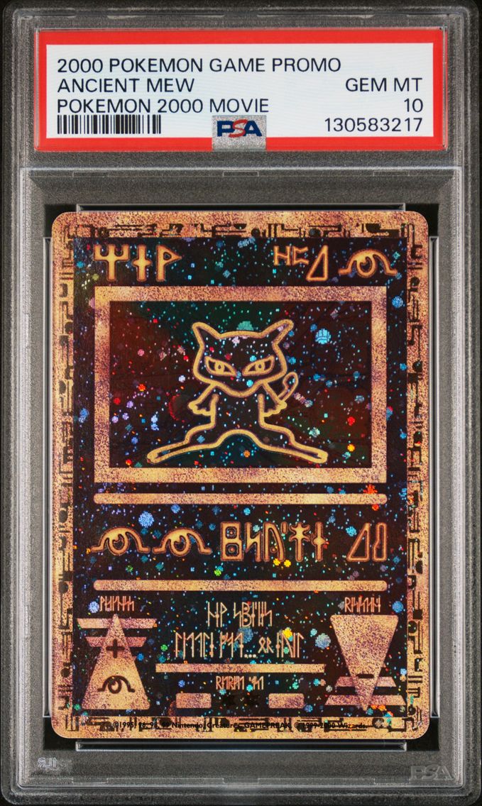 2000 #NA Ancient Mew PSA 10 Game Movie