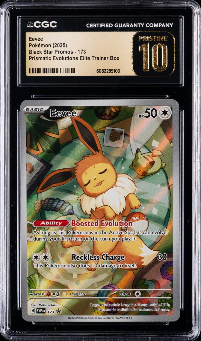2025 #173 Eevee CGC 10 Pristine