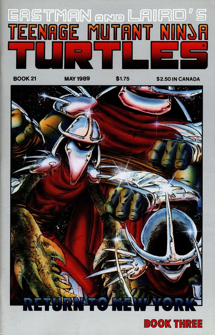 1989 #NA 1989 Teenage Mutant Ninja Turtles (1st Series) #21 Mirage Studios