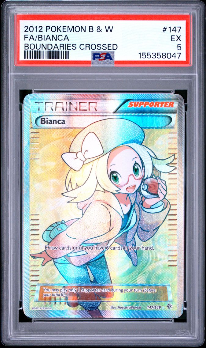 2012 #147 Full Art/Bianca PSA 5 Black & White Boundaries Crossed